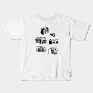 Cameras Kids T-Shirt